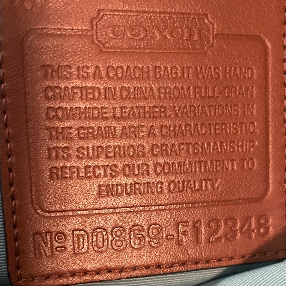 Coach Rich Brown Leather Hobo Bag - Picture 2 of 4